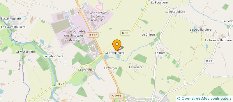 localisation de l'entreprise PARC DE LA BRETONNIERE à MONTAIGU-VENDEE