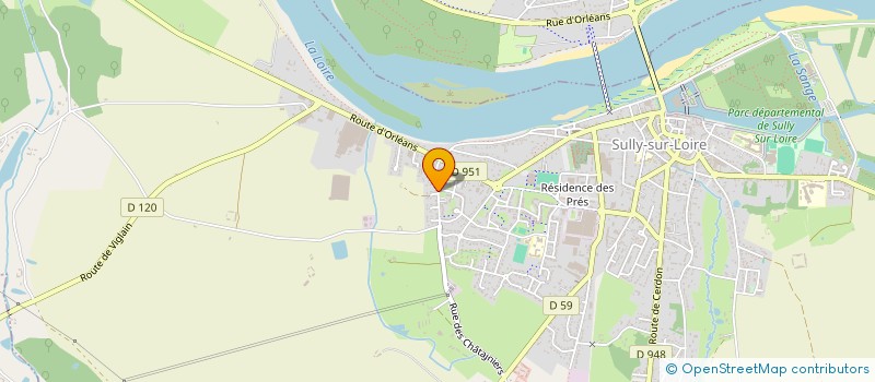 localisation de l'entreprise PARC DE LA GARENNE AUX BRUYERES à SULLY-SUR-LOIRE