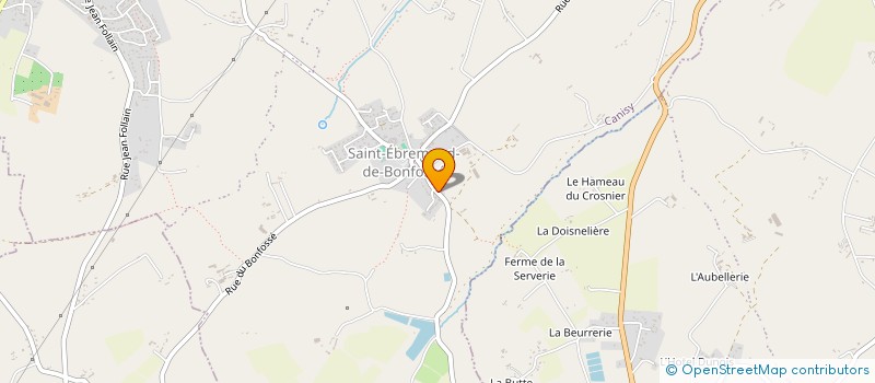 localisation de l'entreprise PARC DE LA VENERIE OUEST  CANISY