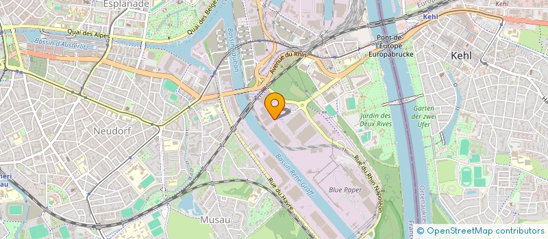 localisation de l'entreprise PARC DES SOIERIES  STRASBOURG