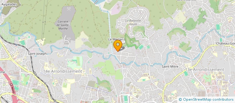 localisation de l'entreprise PARC EOLIEN DE CHATEL GERARD  NARBONNE