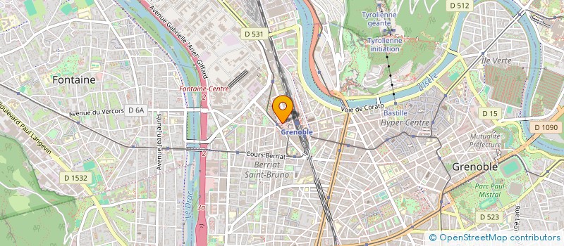 localisation de l'entreprise PARC EOLIEN DE DURENQUE à GRENOBLE