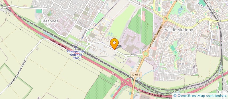 localisation de l'entreprise PARC EOLIEN DE LA VOIE ROMAINE  PARIS