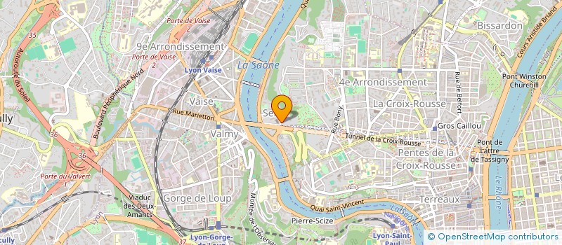 localisation de l'entreprise PARC EOLIEN DES SOURCES DU MISTRAL  LYON