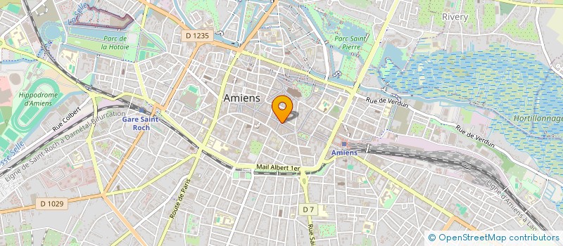 localisation de l'entreprise PARC EOLIEN DES USEROLES  AMIENS