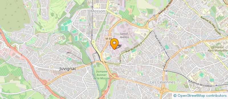 localisation de l'entreprise PARC EOLIEN DU MONT DE MAISNIL à MONTPELLIER