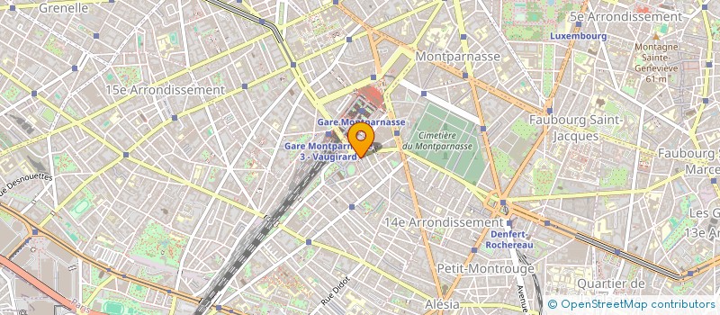 localisation de l'entreprise PARC EOLIEN JURA 1  PARIS