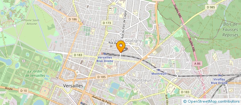 localisation de l'entreprise PARC EOLIEN LE MONT D'ANNELLES à VERSAILLES