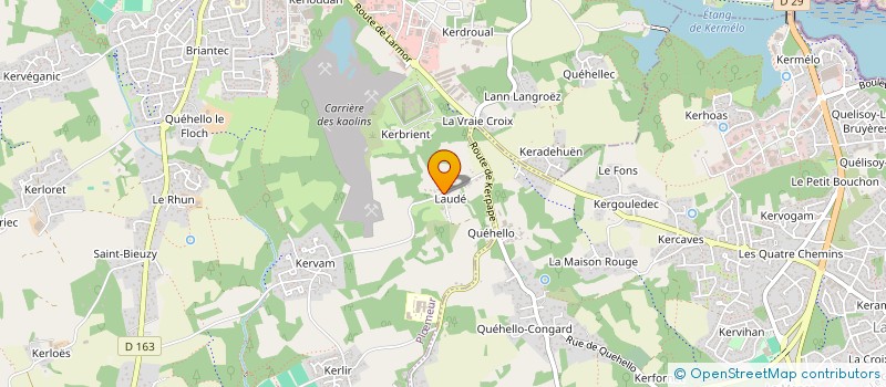 localisation de l'entreprise PARC ER HOEN à PLOEMEUR