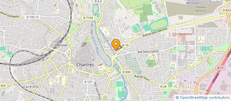 localisation de l'entreprise PARC GUILLAUME 1 à CHARTRES