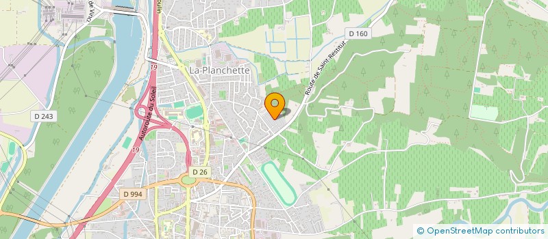 localisation de l'entreprise PARC JARDIN MACONNERIE à BOLLENE