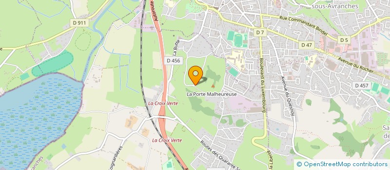 localisation de l'entreprise PARC LA BAIE TOURISME NATURE  LE VAL-SAINT-PERE