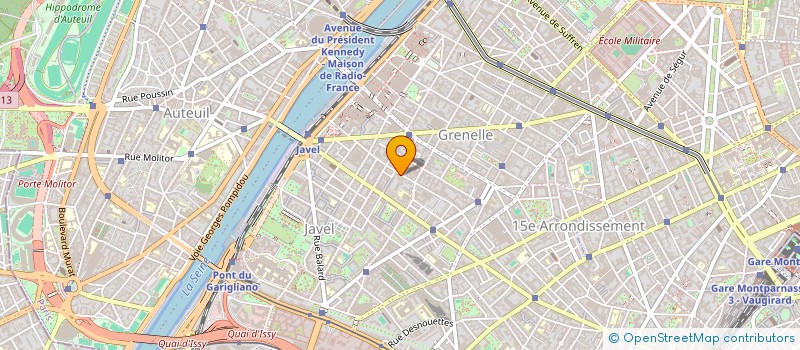 localisation de l'entreprise PARC MIRABEAU  PARIS