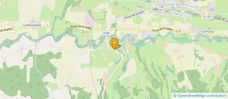 localisation de l'entreprise PARC OASIS AVENTURA  LE GRAND-SERRE