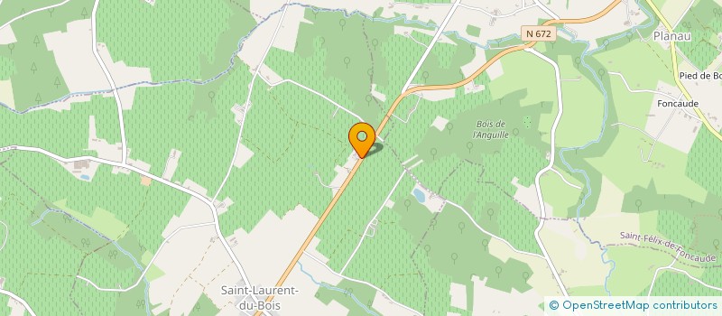 localisation de l'entreprise PARC OCCASES 33 à SAINT-LAURENT-DU-BOIS