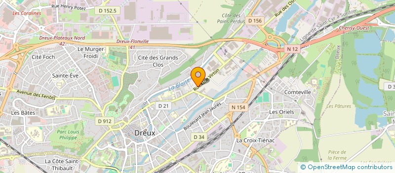 localisation de l'entreprise PARC OCCASIONS à DREUX