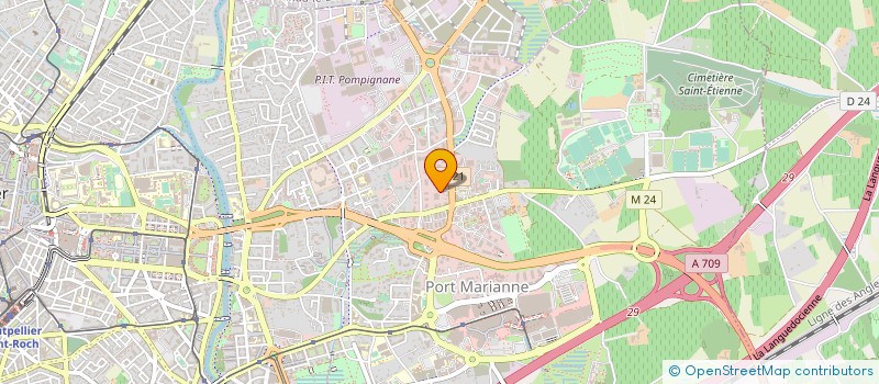 localisation de l'entreprise PARC SOLAIRE D'AU PONT ET CASTELET à MONTPELLIER