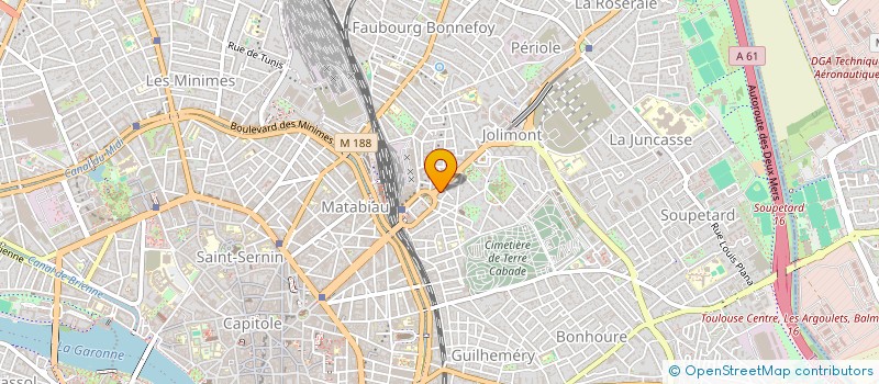 localisation de l'entreprise PARC SOLAIRE DES GUEBOURATS à TOULOUSE