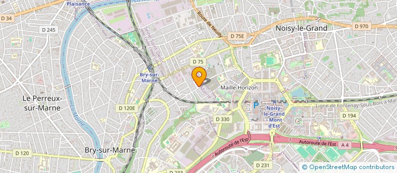 localisation de l'entreprise PARC SOLAIRE EURION  BRY-SUR-MARNE