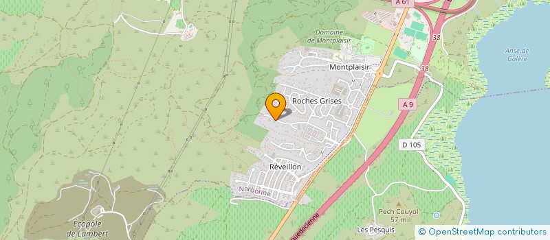 localisation de l'entreprise PARC SOLAIRE KAPPA  NARBONNE