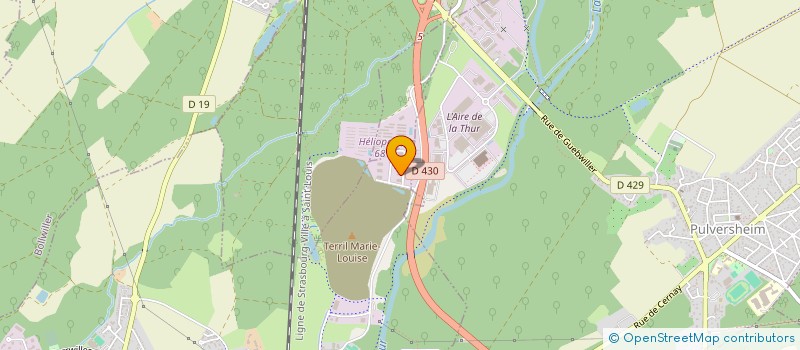 localisation de l'entreprise PARC SOLAIRE WITTELSHEIM  STAFFELFELDEN