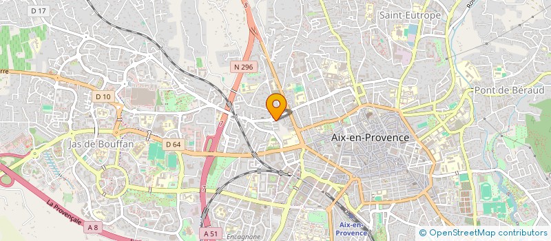 localisation de l'entreprise PARC SUD à AIX EN PROVENCE