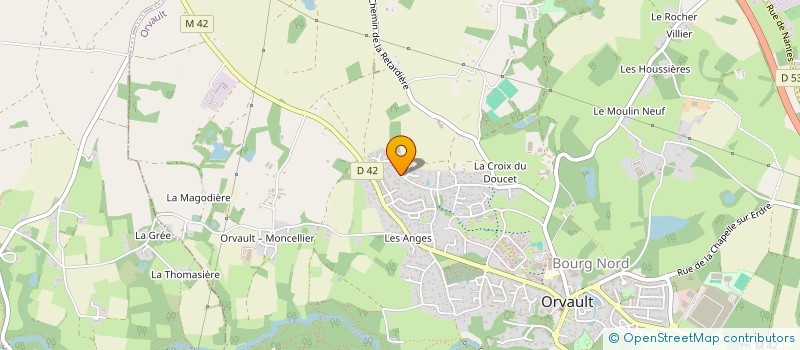 localisation de l'entreprise PARC TAL EN TY à ORVAULT