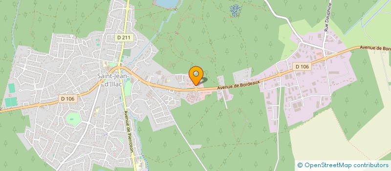 localisation de l'entreprise PARC TECHNOLOGIQUE  SAINT JEAN D ILLAC