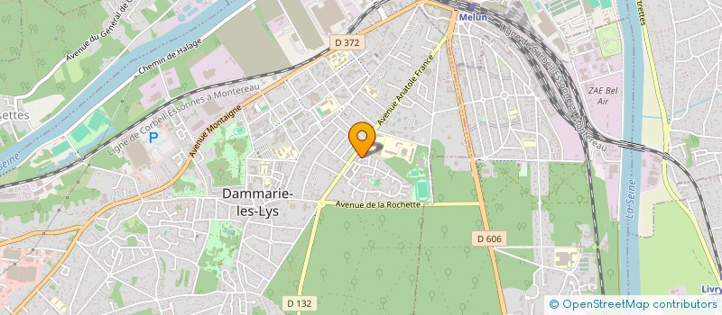 localisation de l'entreprise PARCASOLS PATIENCE SARL à DAMMARIE-LES-LYS