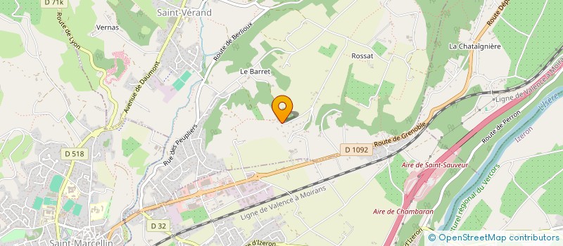 localisation de l'entreprise PARCE QU'ELLES SONT LA  SAINT-VERAND