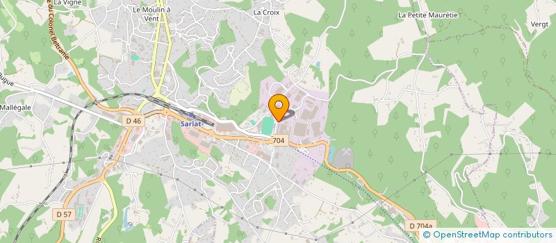 localisation de l'entreprise PARCE QUE C'EST NOUS ! à SARLAT-LA-CANEDA