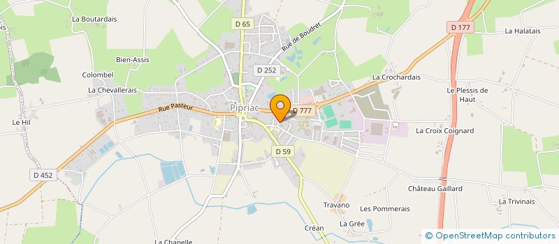 localisation de l'entreprise PARCE QUE LE SOLEIL SE LEVE A L'EST  PIPRIAC