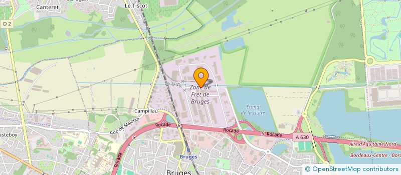 localisation de l'entreprise PARCEL 33 à BRUGES