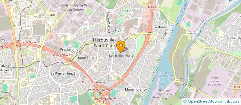 localisation de l'entreprise PARCEL RELAY SERVICES à HEROUVILLE-SAINT-CLAIR