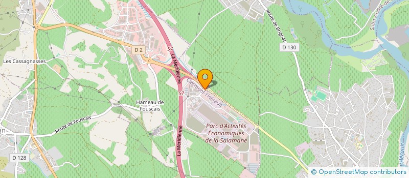 localisation de l'entreprise PARCELLAIR  CLERMONT-L'HERAULT