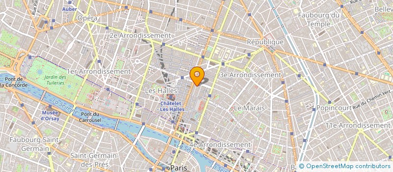 localisation de l'entreprise PARCELLAIRE  PARIS