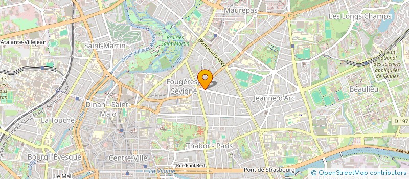 localisation de l'entreprise PARCELLE IMMO  RENNES