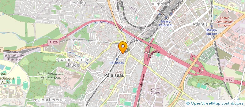 localisation de l'entreprise PARCELLESIX à PALAISEAU