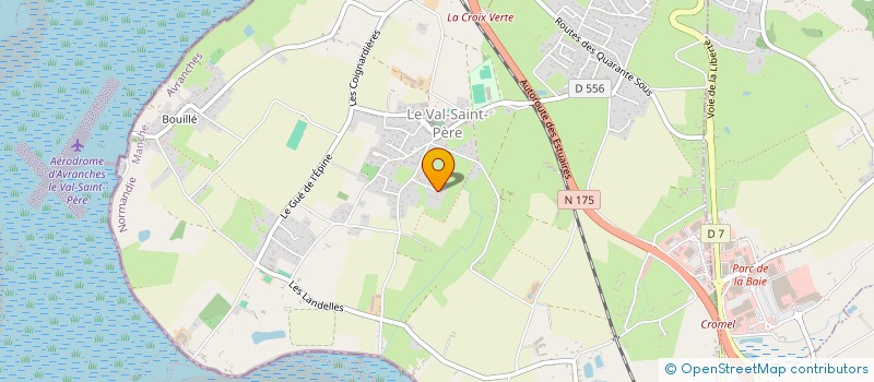 localisation de l'entreprise PARCHEMAL  LE VAL-SAINT-PERE