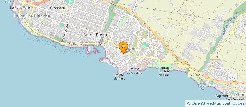 localisation de l'entreprise PARCHEMIN à SAINT-PIERRE