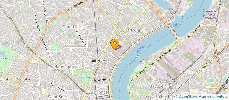 localisation de l'entreprise PARCIPARLA  BORDEAUX