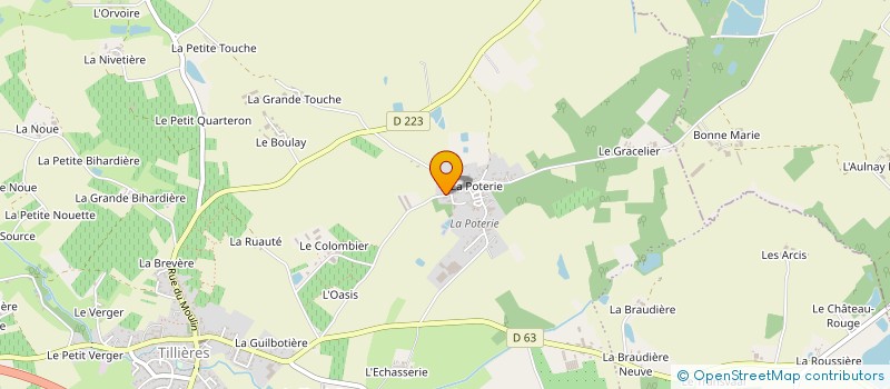 localisation de l'entreprise PARCLAM à SEVREMOINE