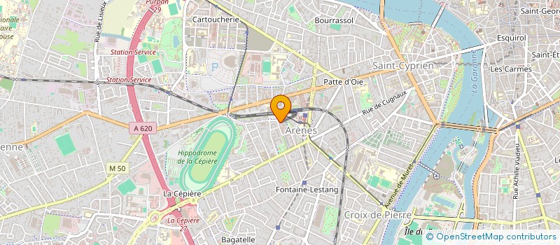 localisation de l'entreprise PARCOLLET / BLANC  TOULOUSE