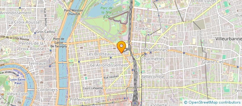 localisation de l'entreprise PARCOS à LYON