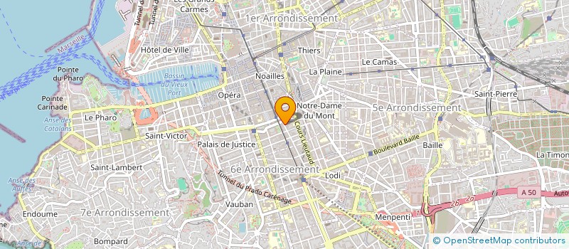 localisation de l'entreprise PARCOS à MARSEILLE