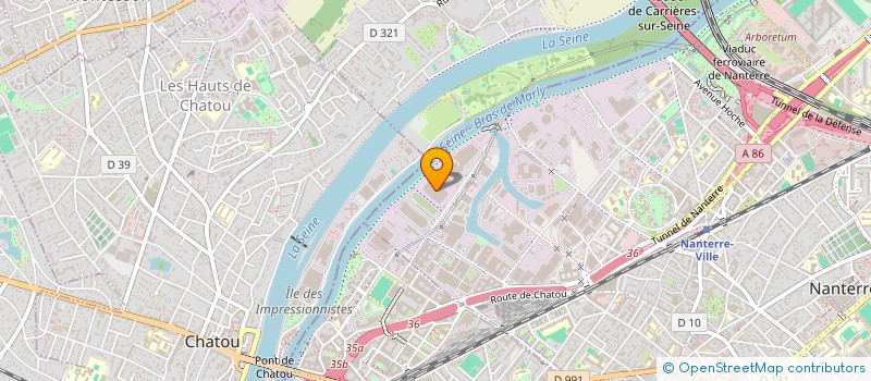 localisation de l'entreprise PARCOURS ANNECY  NANTERRE