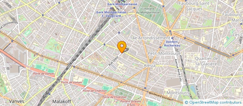 localisation de l'entreprise PARCOURS ASSOCIATION  PARIS