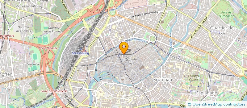 localisation de l'entreprise PARCOURS CARRIERE FRANCE à STRASBOURG