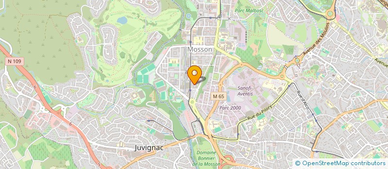 localisation de l'entreprise PARCOURS CONFIANCE LANGUEDOC-ROUSSILLON à MONTPELLIER
