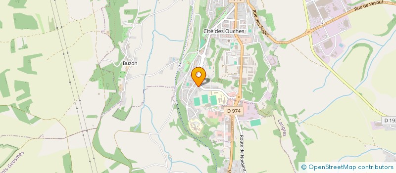 localisation de l'entreprise PARCOURS D'HEBERGEMENT ET D'INSERTION PAR LE LOGEMENT LANGROIS à LANGRES